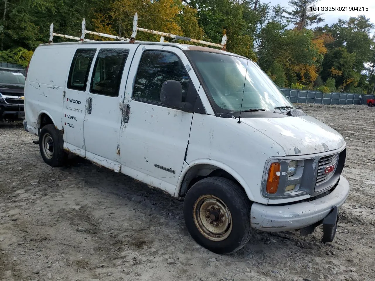 2002 GMC Savana G2500 VIN: 1GTGG25R021904215 Lot: 73066694