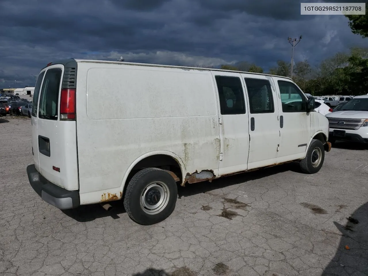 2002 GMC Savana G2500 VIN: 1GTGG29R521187708 Lot: 73575654