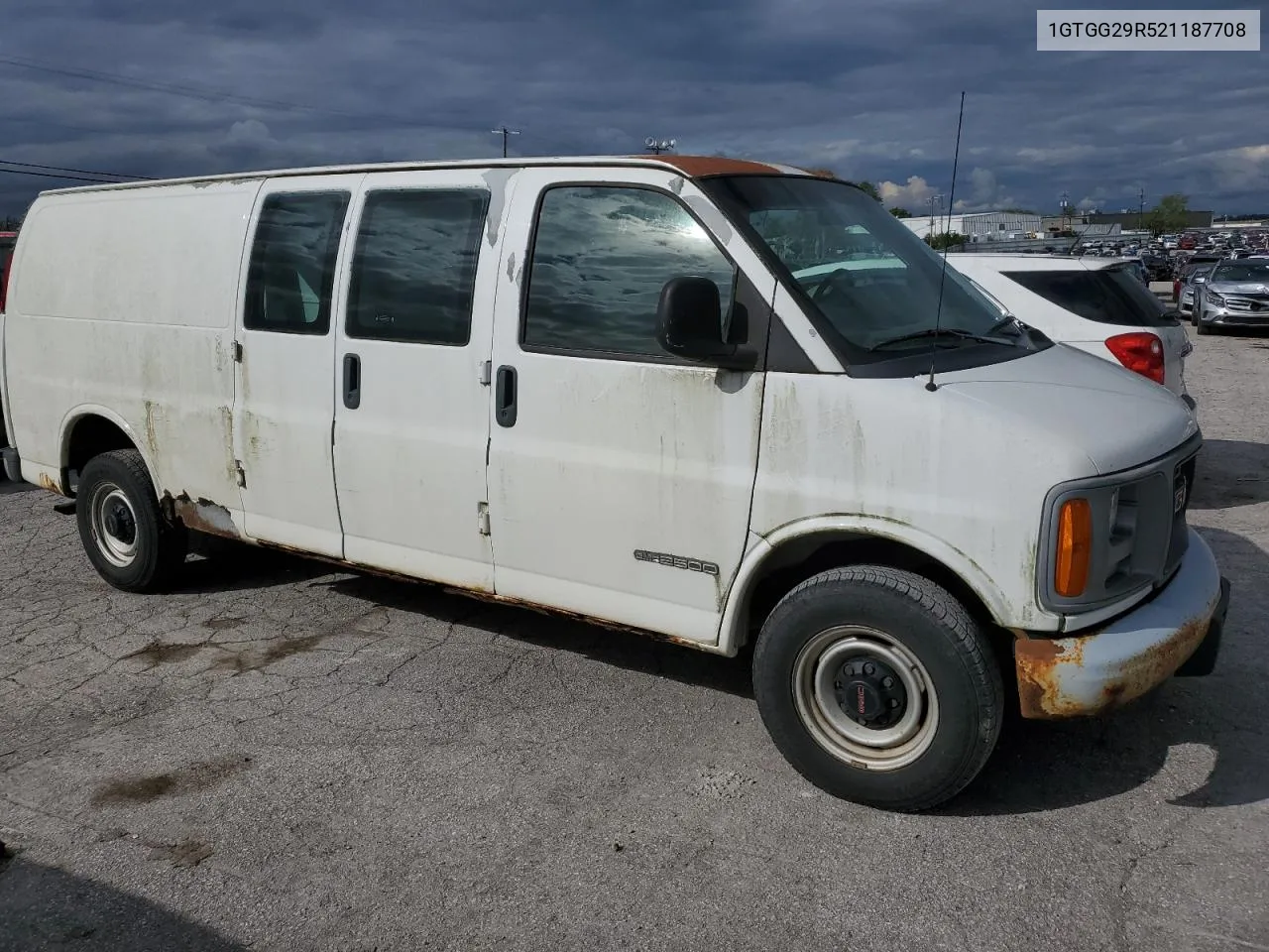 2002 GMC Savana G2500 VIN: 1GTGG29R521187708 Lot: 73575654