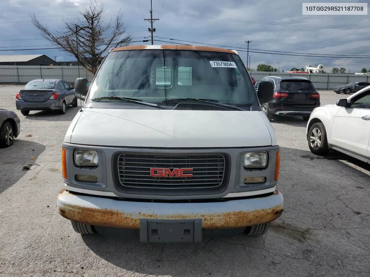 2002 GMC Savana G2500 VIN: 1GTGG29R521187708 Lot: 73575654