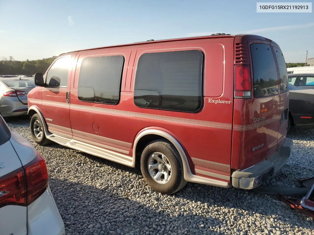 1GDFG15RX21192913 2002 GMC Savana Rv G1500