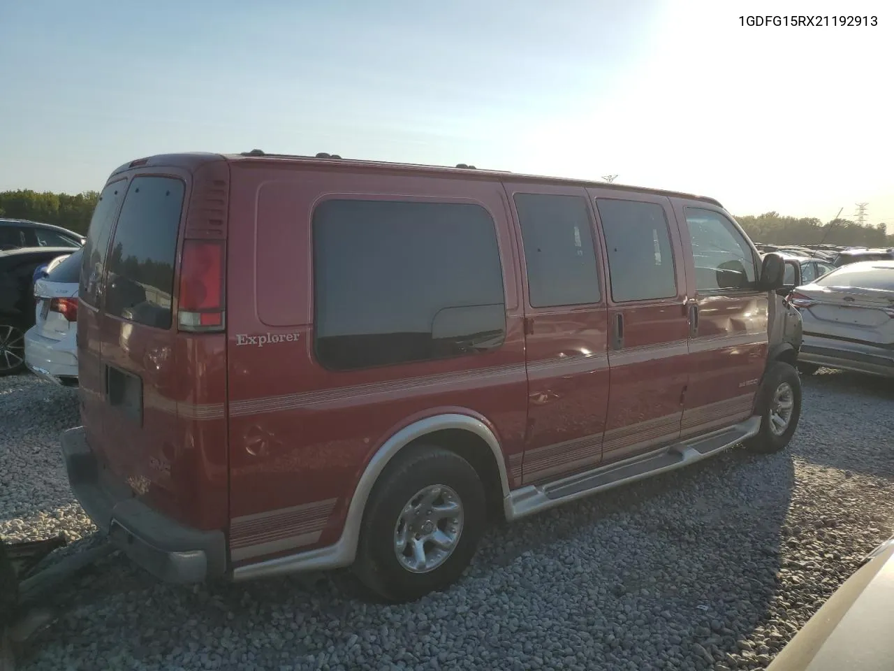 2002 GMC Savana Rv G1500 VIN: 1GDFG15RX21192913 Lot: 75942664