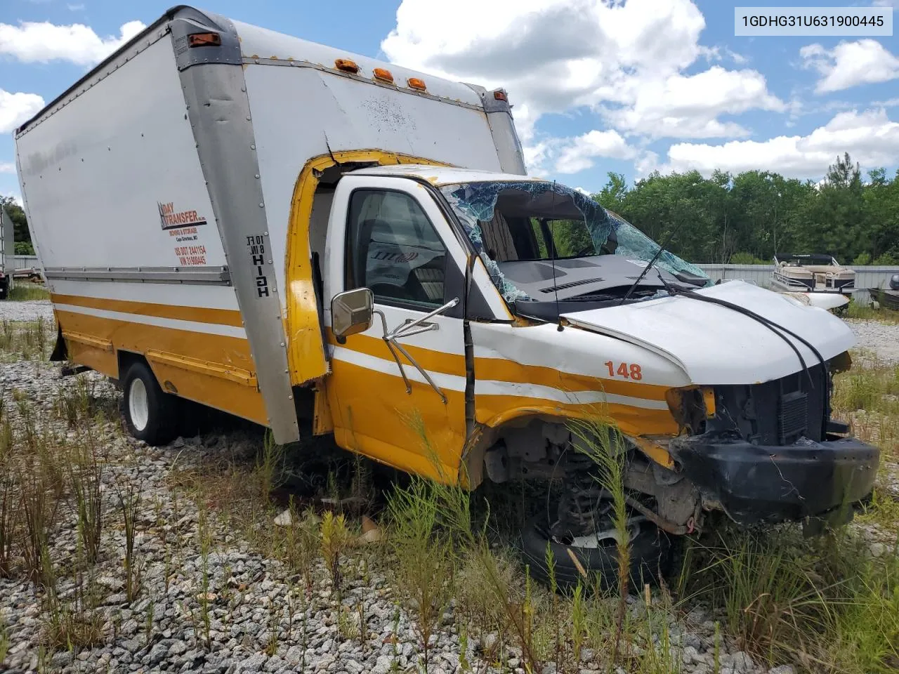 2003 GMC Savana Cutaway G3500 VIN: 1GDHG31U631900445 Lot: 64400174