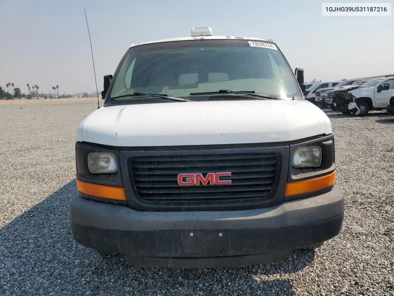 2003 GMC Savana G3500 VIN: 1GJHG39U531187216 Lot: 73538724