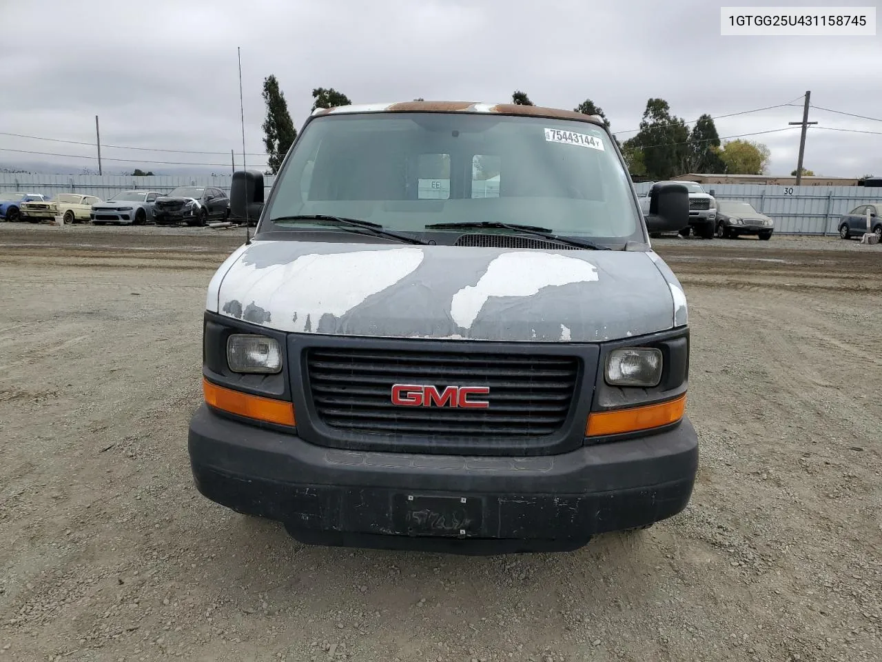 1GTGG25U431158745 2003 GMC Savana G2500