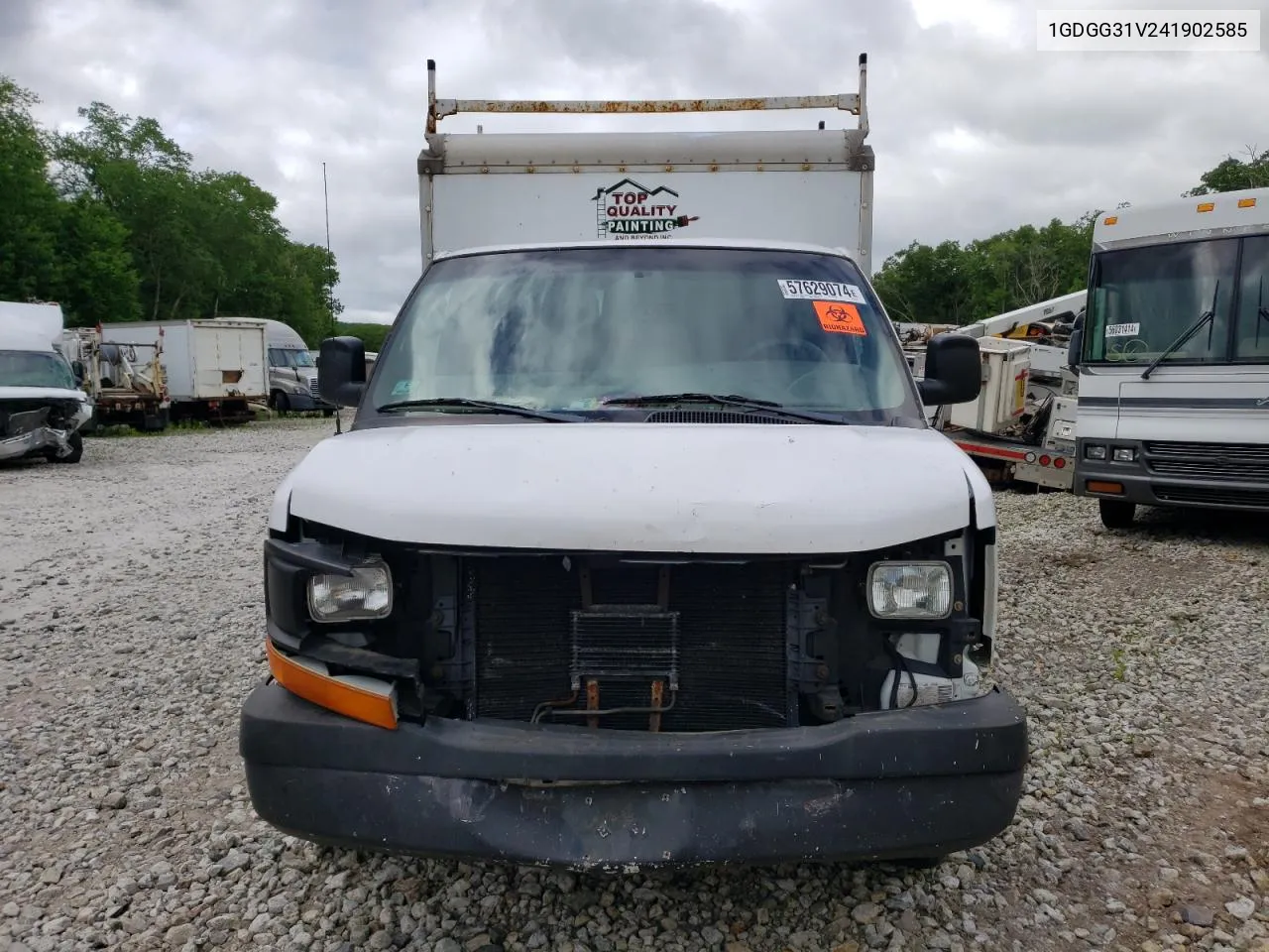 2004 GMC Savana Cutaway G3500 VIN: 1GDGG31V241902585 Lot: 57629074