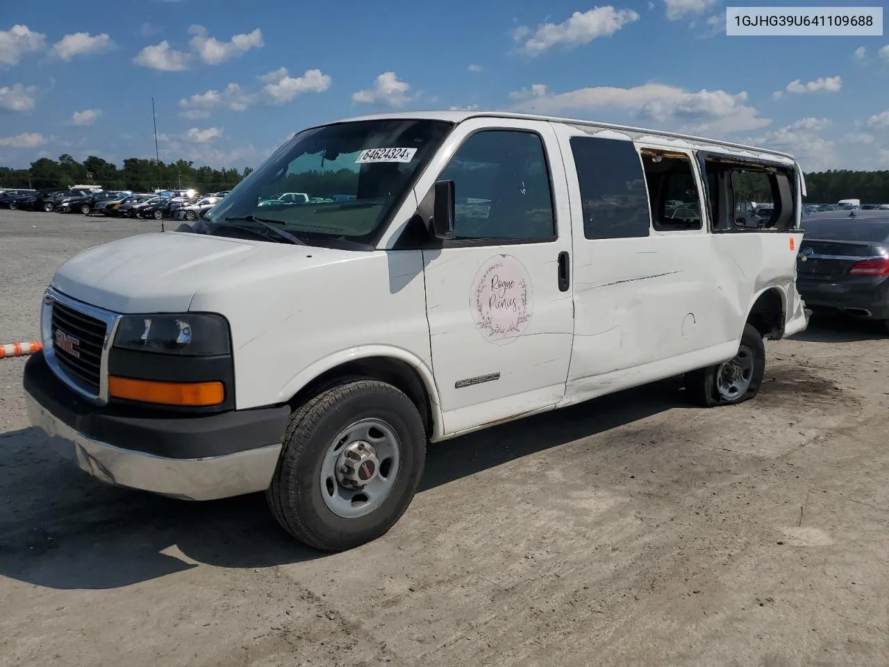 2004 GMC Savana G3500 VIN: 1GJHG39U641109688 Lot: 64624324