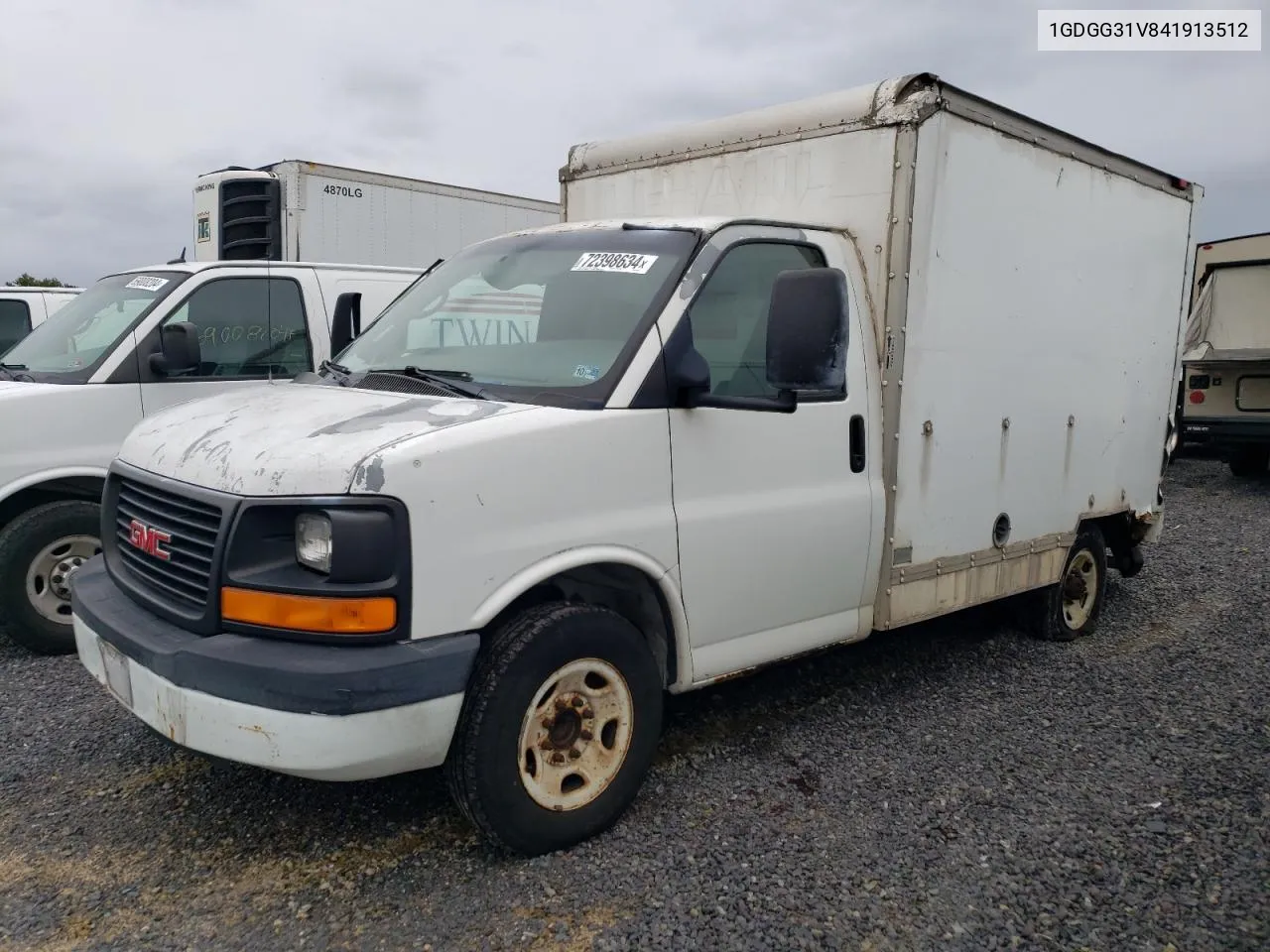 2004 GMC Savana Cutaway G3500 VIN: 1GDGG31V841913512 Lot: 72398634