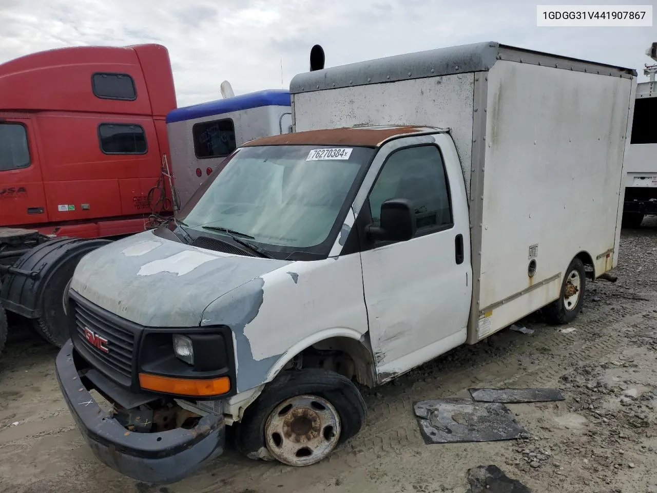 2004 GMC Savana Cutaway G3500 VIN: 1GDGG31V441907867 Lot: 76270384