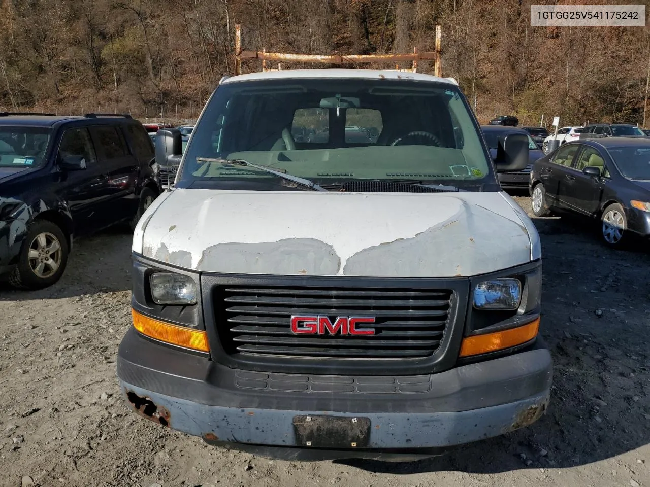 2004 GMC Savana G2500 VIN: 1GTGG25V541175242 Lot: 80788794