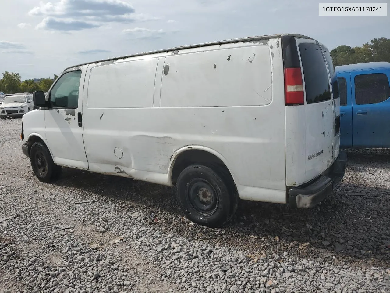 2005 GMC Savana G1500 VIN: 1GTFG15X651178241 Lot: 69802404