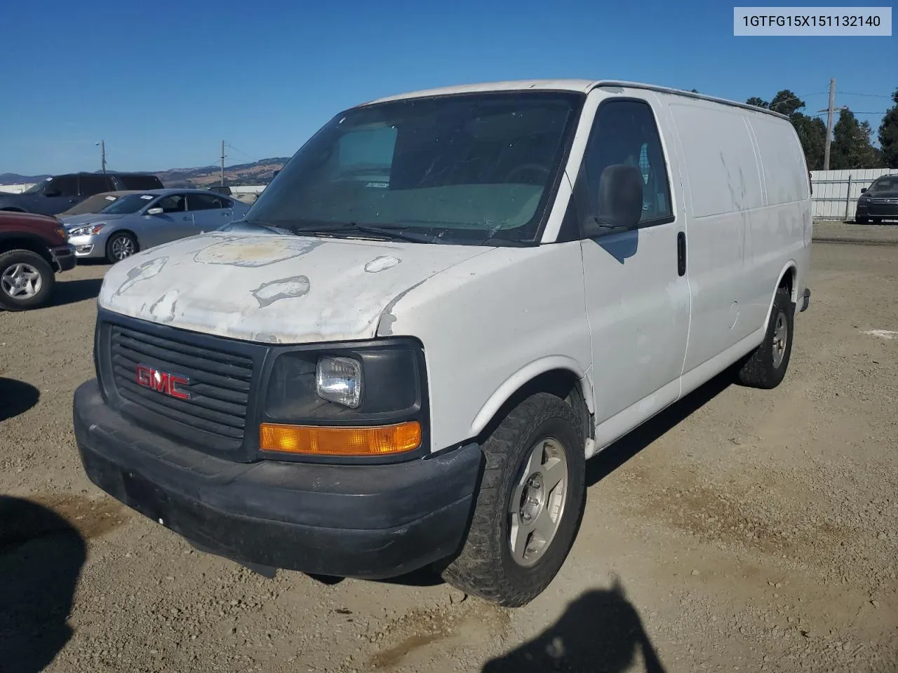 2005 GMC Savana G1500 VIN: 1GTFG15X151132140 Lot: 70721914