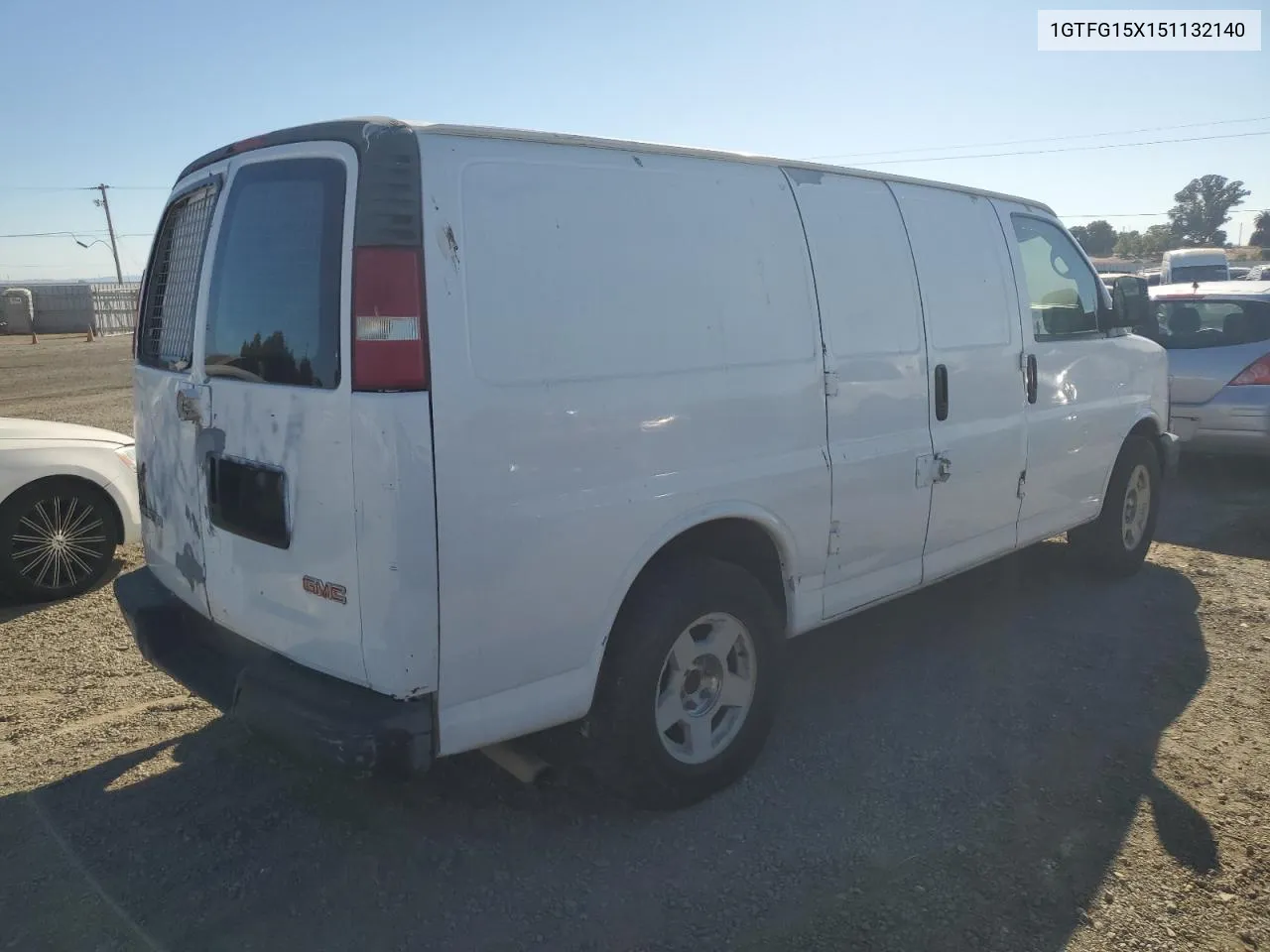 2005 GMC Savana G1500 VIN: 1GTFG15X151132140 Lot: 70721914