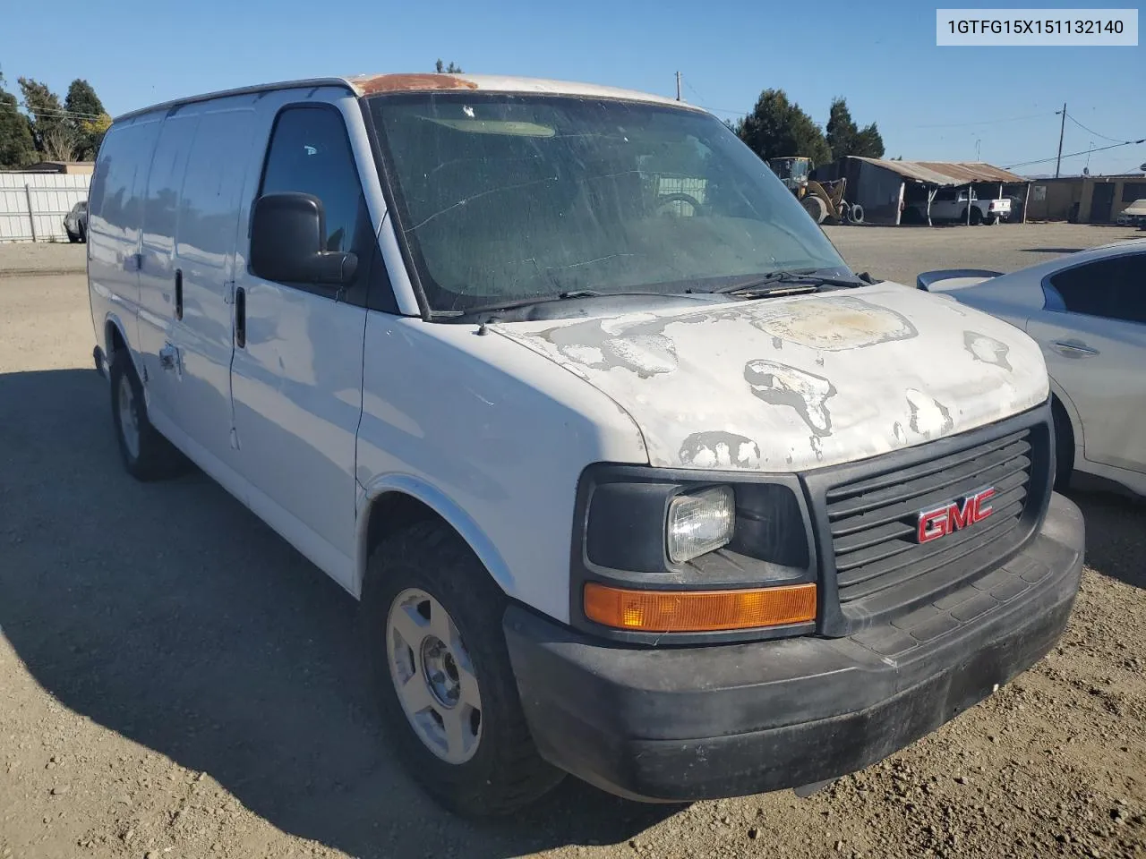 2005 GMC Savana G1500 VIN: 1GTFG15X151132140 Lot: 70721914