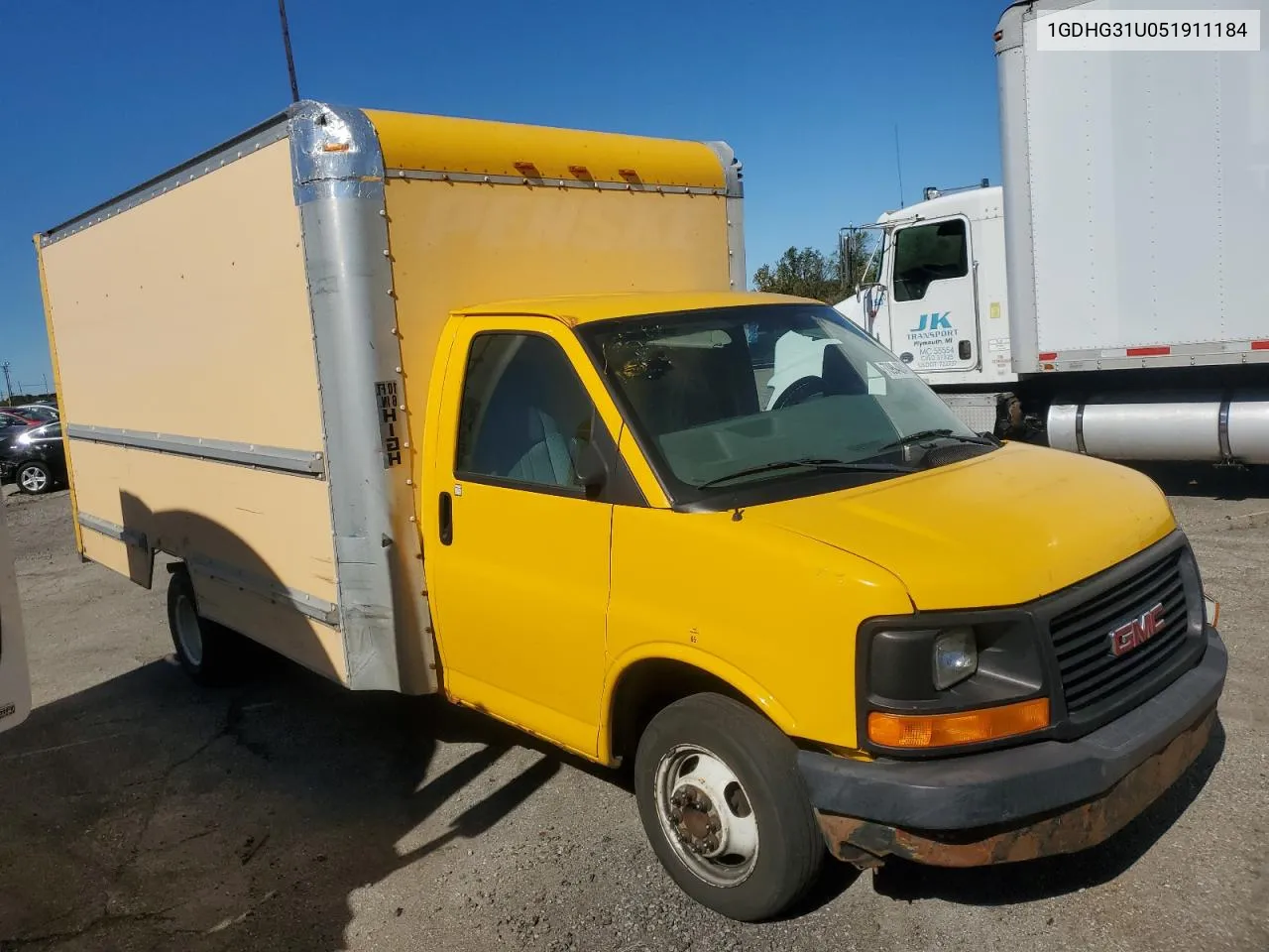 2005 GMC Savana Cutaway G3500 VIN: 1GDHG31U051911184 Lot: 73934884