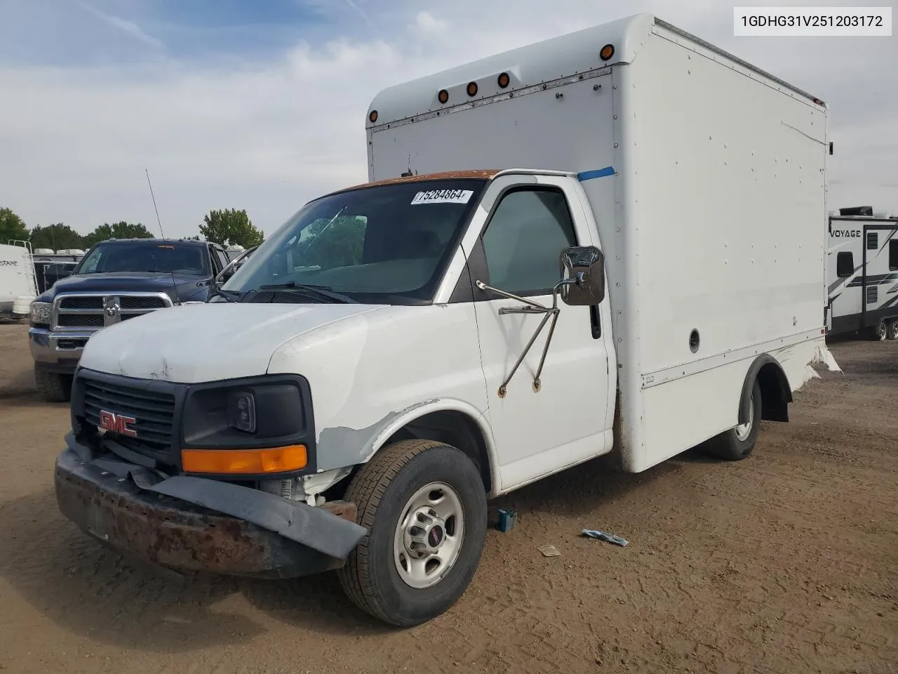 2005 GMC Savana Cutaway G3500 VIN: 1GDHG31V251203172 Lot: 75284864