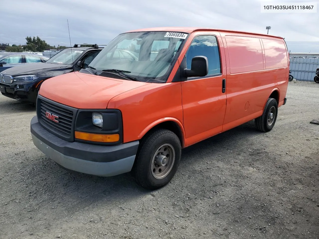 2005 GMC Savana G3500 VIN: 1GTHG35U451118467 Lot: 76565834