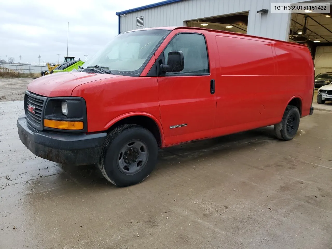 2005 GMC Savana G3500 VIN: 1GTHG39U151151422 Lot: 79333104