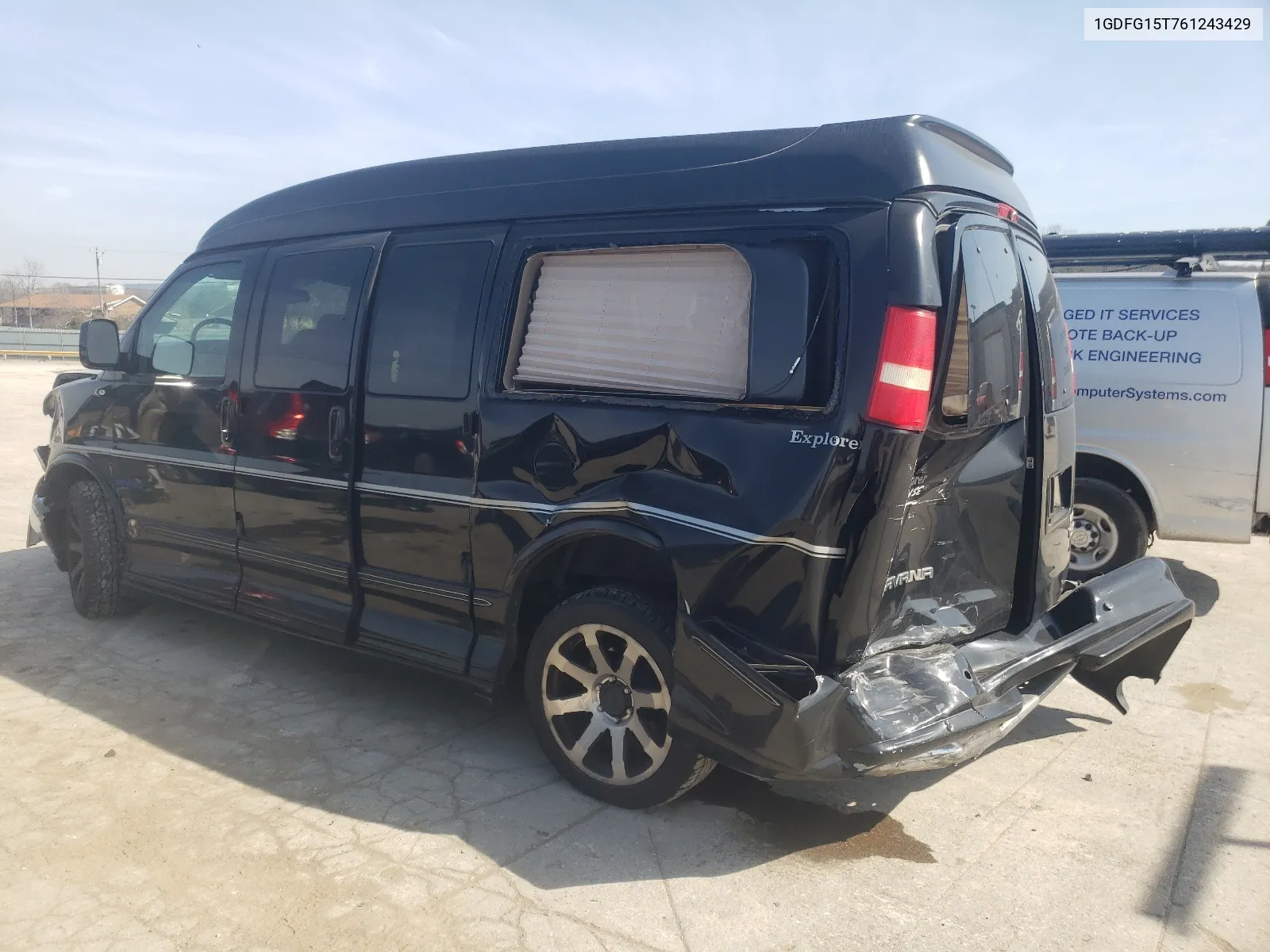 1GDFG15T761243429 2006 GMC Savana Rv G1500