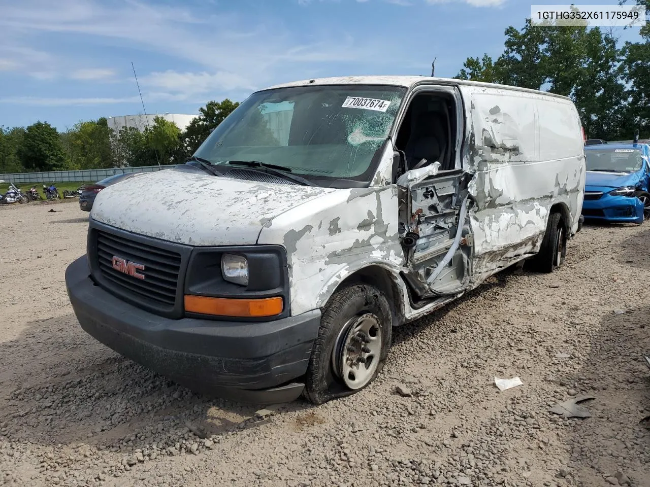 2006 GMC Savana G3500 VIN: 1GTHG352X61175949 Lot: 70037674