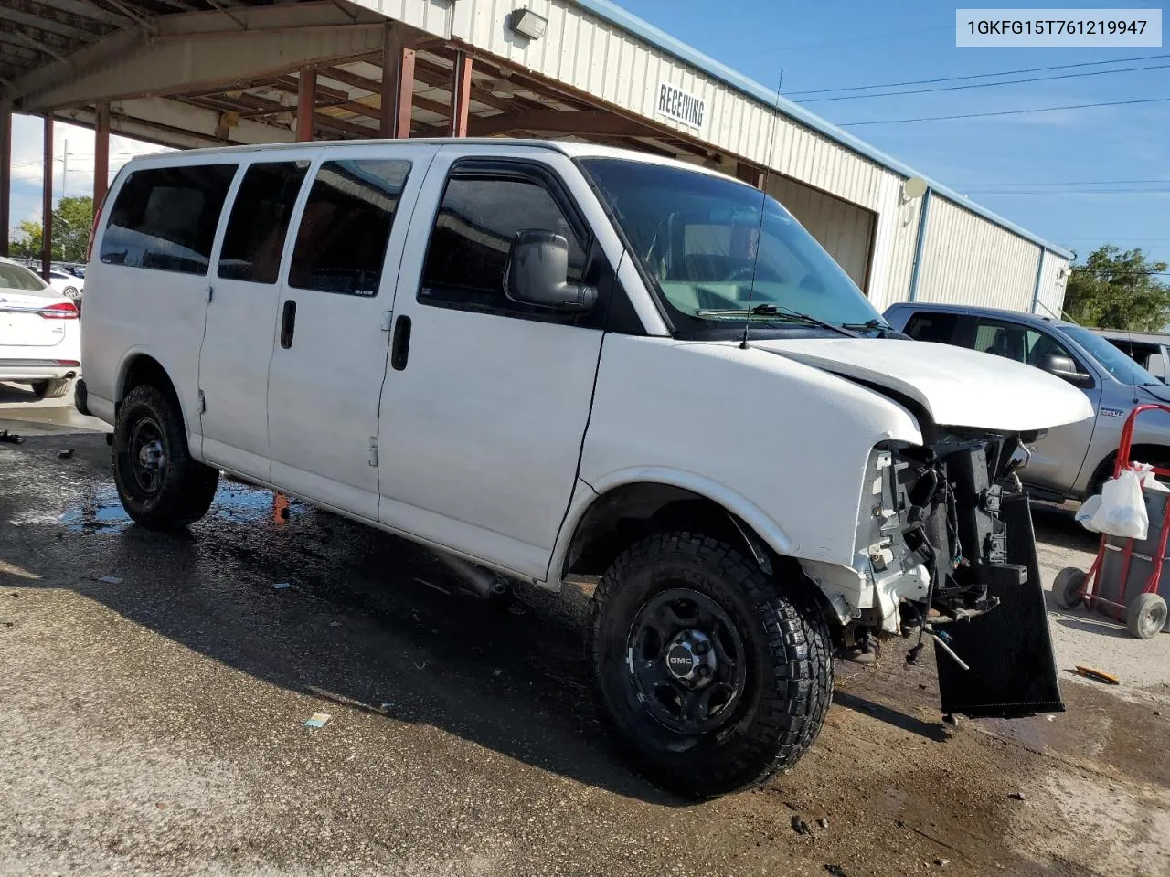 2006 GMC Savana G1500 VIN: 1GKFG15T761219947 Lot: 71628084