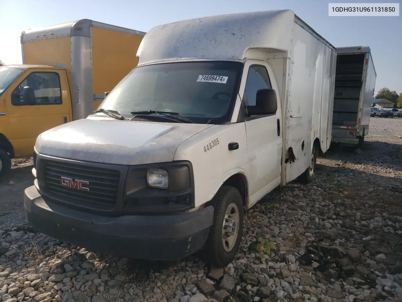 2006 GMC Savana Cutaway G3500 VIN: 1GDHG31U961131850 Lot: 74699474