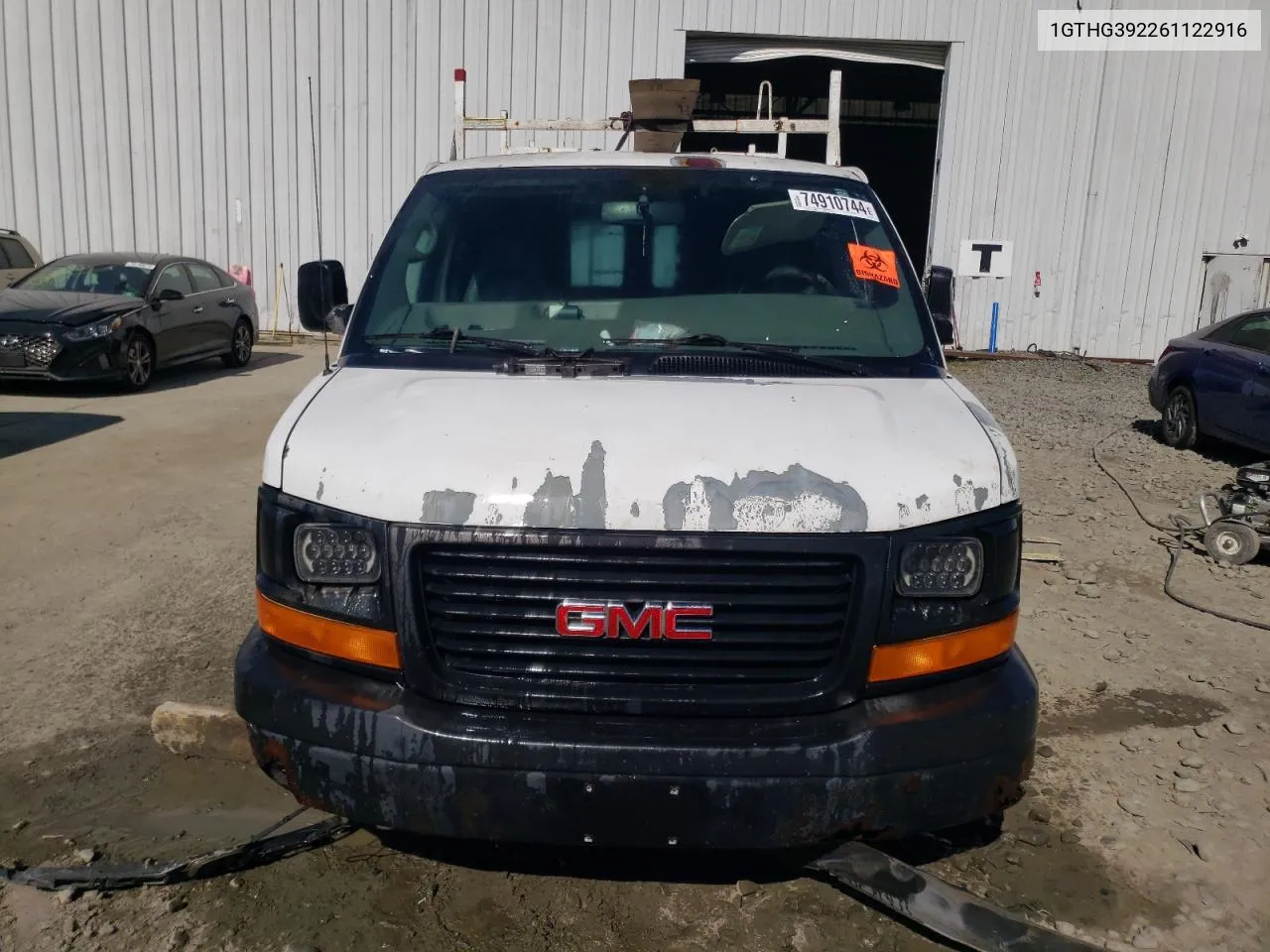 2006 GMC Savana G3500 VIN: 1GTHG392261122916 Lot: 74910744