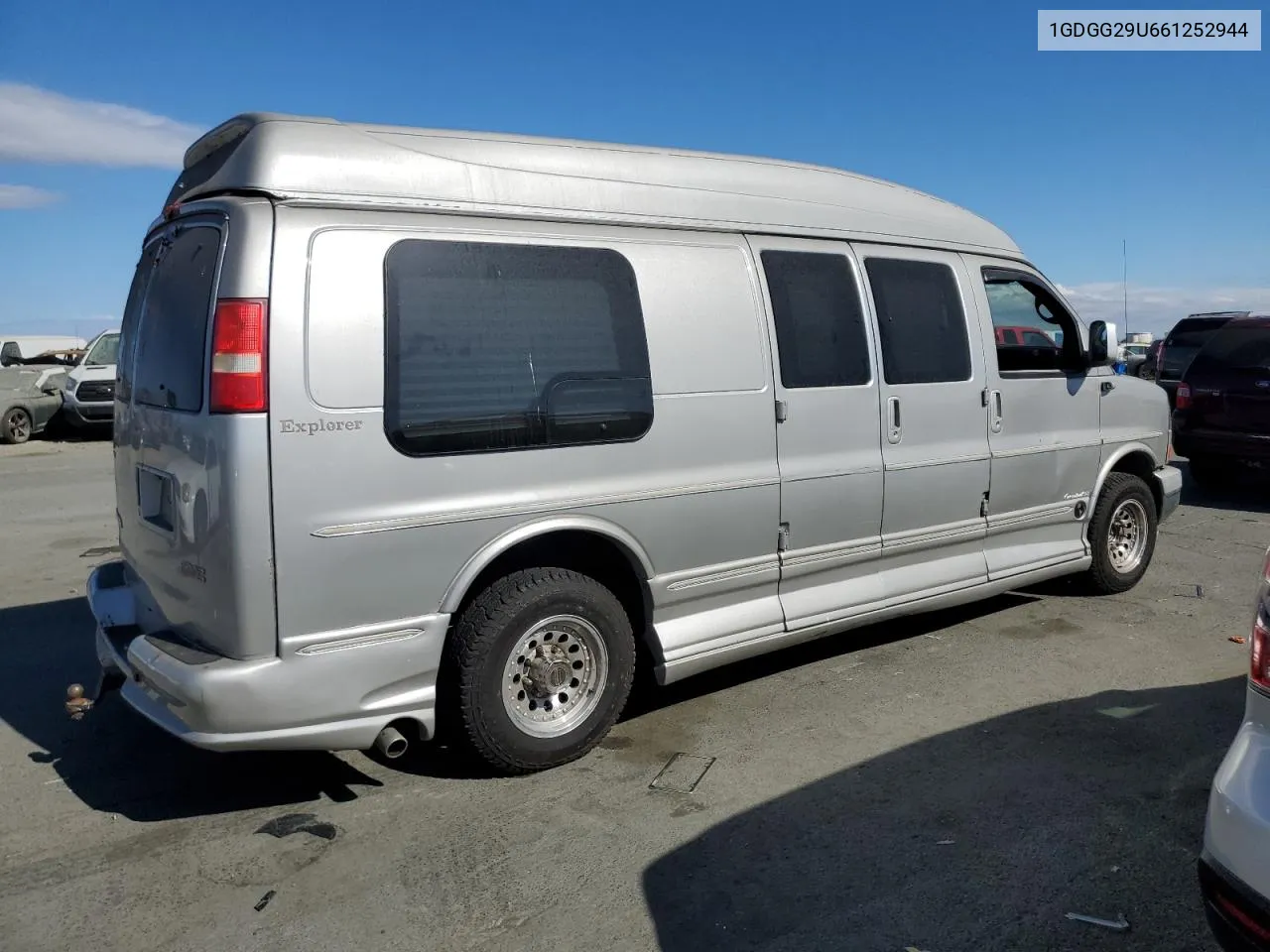 1GDGG29U661252944 2006 GMC Savana Rv G2500