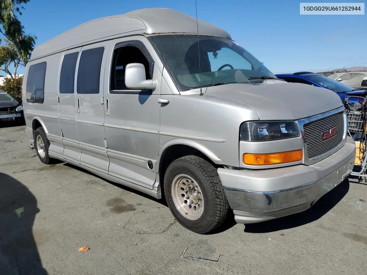 2006 GMC Savana Rv G2500 VIN: 1GDGG29U661252944 Lot: 76284894