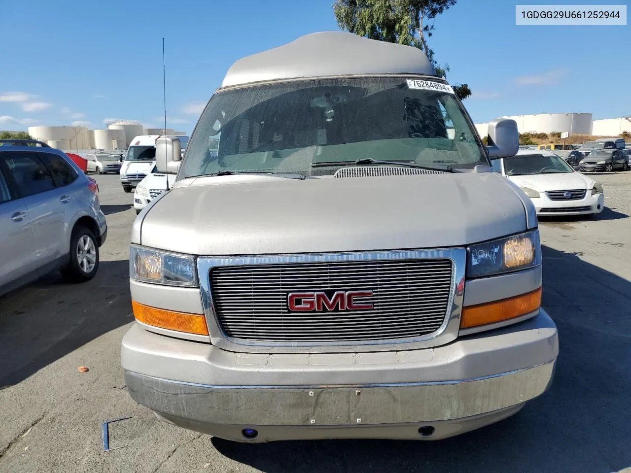 2006 GMC Savana Rv G2500 VIN: 1GDGG29U661252944 Lot: 76284894