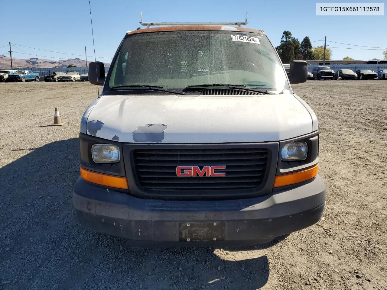 1GTFG15X661112578 2006 GMC Savana G1500