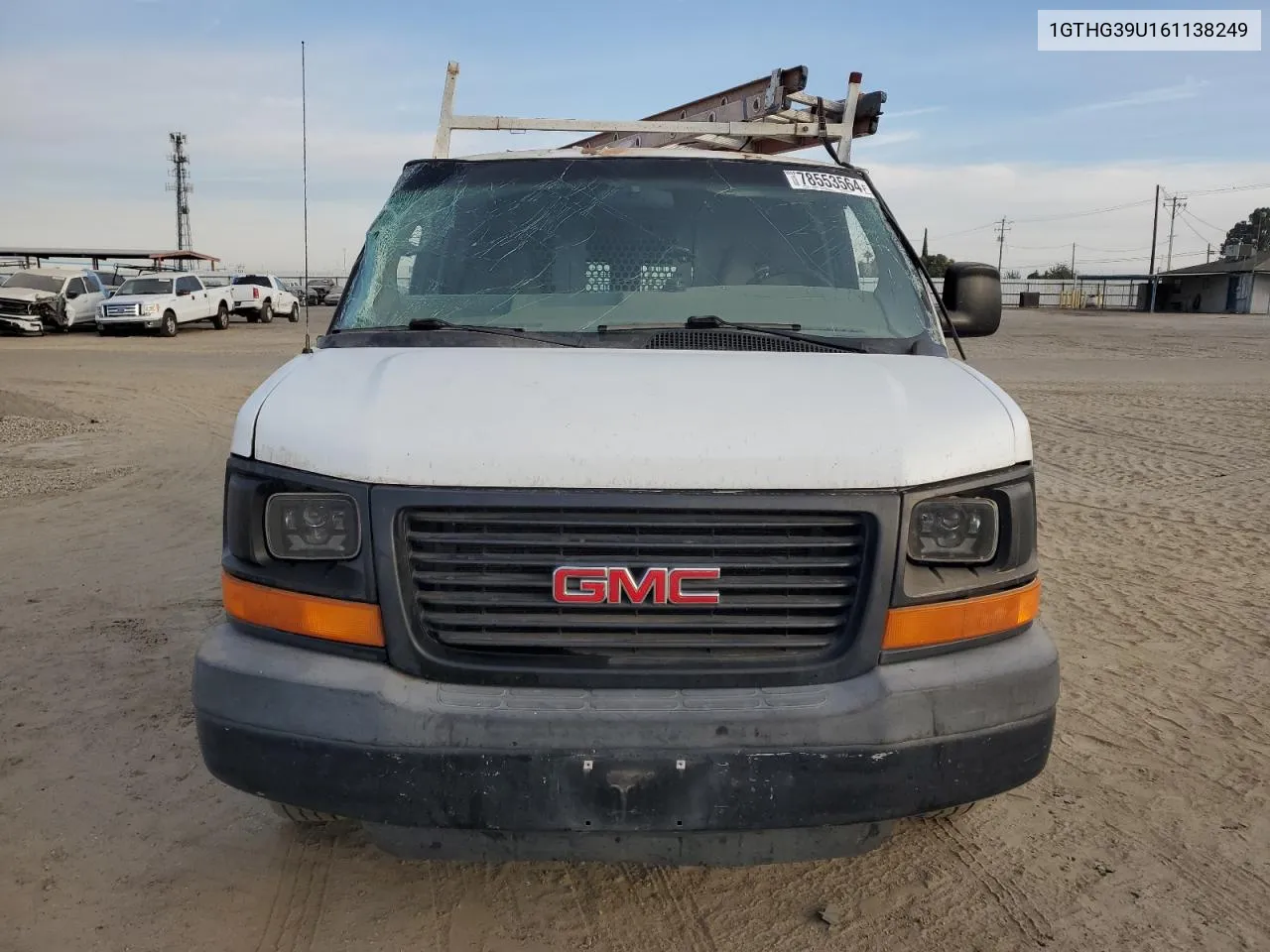 2006 GMC Savana G3500 VIN: 1GTHG39U161138249 Lot: 78553564