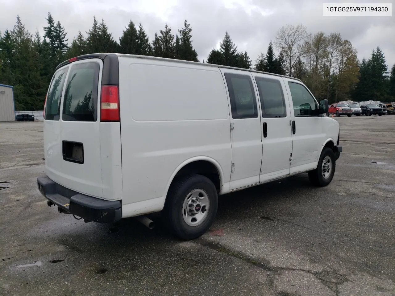 2007 GMC Savana G2500 VIN: 1GTGG25V971194350 Lot: 73611834