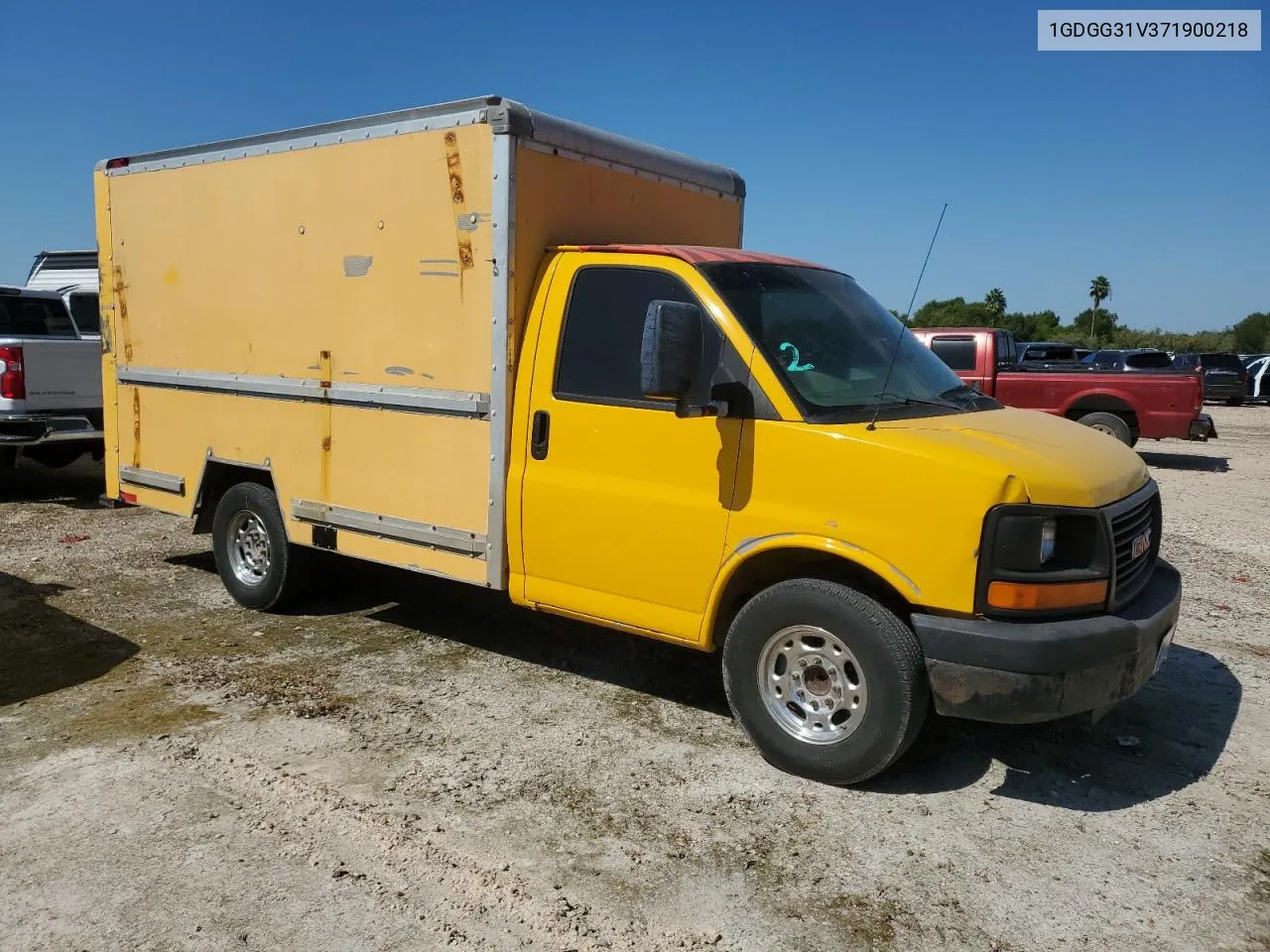 2007 GMC Savana Cutaway G3500 VIN: 1GDGG31V371900218 Lot: 75705434