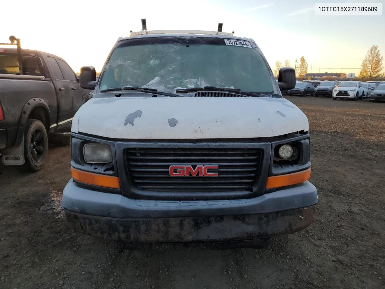 1GTFG15X271189689 2007 GMC Savana G1500