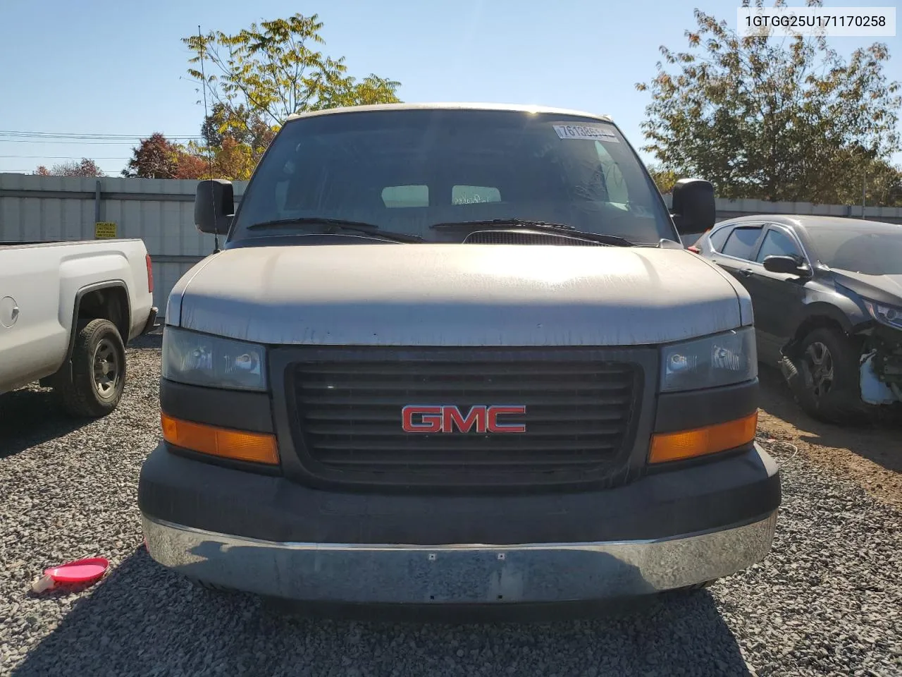 2007 GMC Savana G2500 VIN: 1GTGG25U171170258 Lot: 76138614