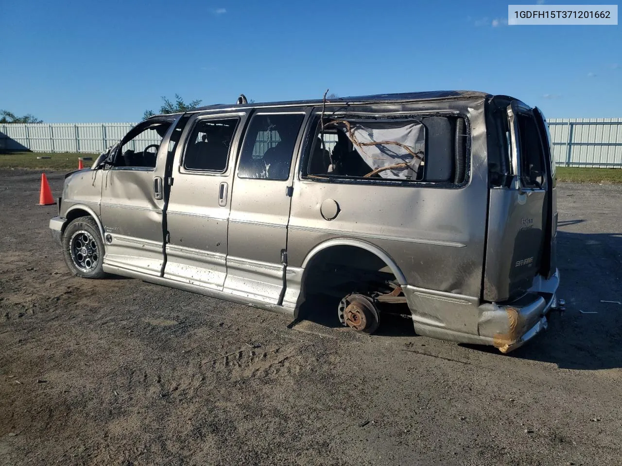 2007 GMC Savana Rv G1500 VIN: 1GDFH15T371201662 Lot: 77485104