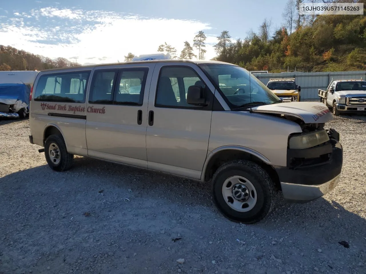 2007 GMC Savana G3500 VIN: 1GJHG39U571145263 Lot: 78073514