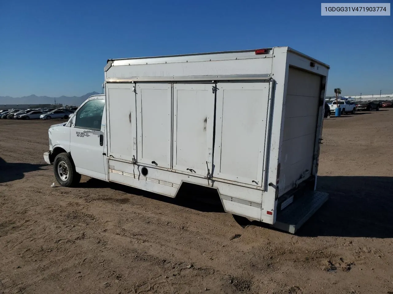 2007 GMC Savana Cutaway G3500 VIN: 1GDGG31V471903774 Lot: 80970154