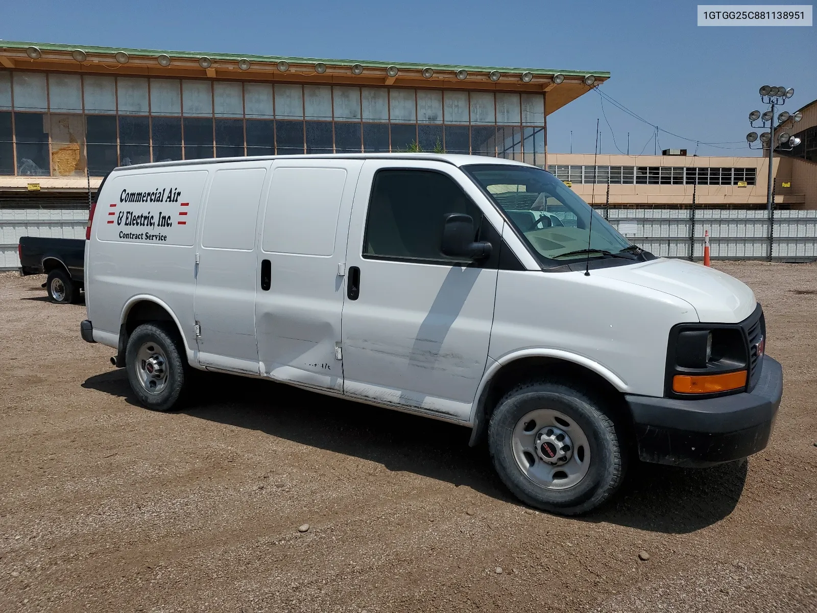 2008 GMC Savana G2500 VIN: 1GTGG25C881138951 Lot: 64157054