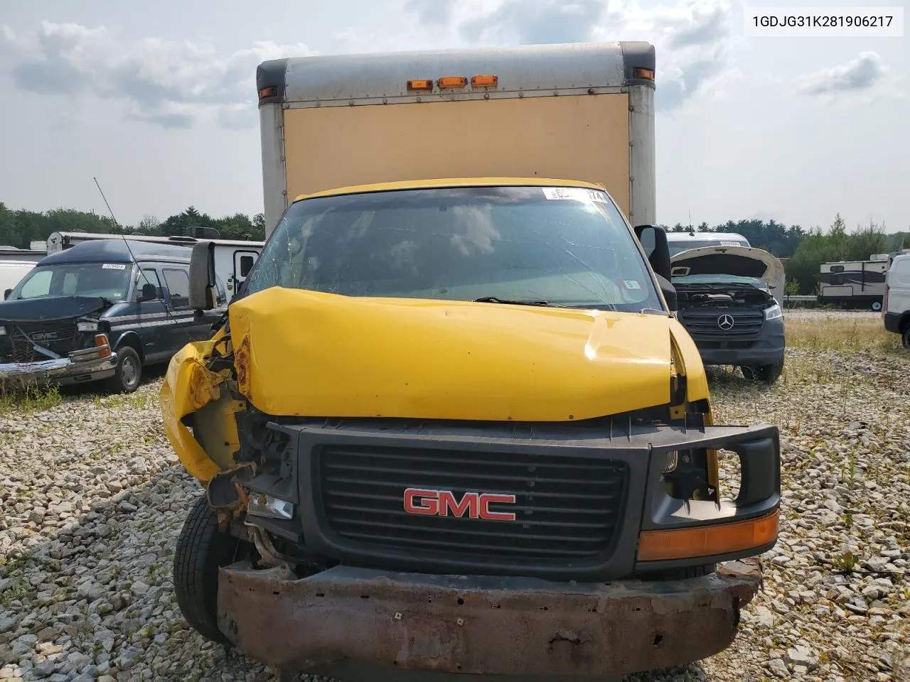 2008 GMC Savana Cutaway G3500 VIN: 1GDJG31K281906217 Lot: 66690074