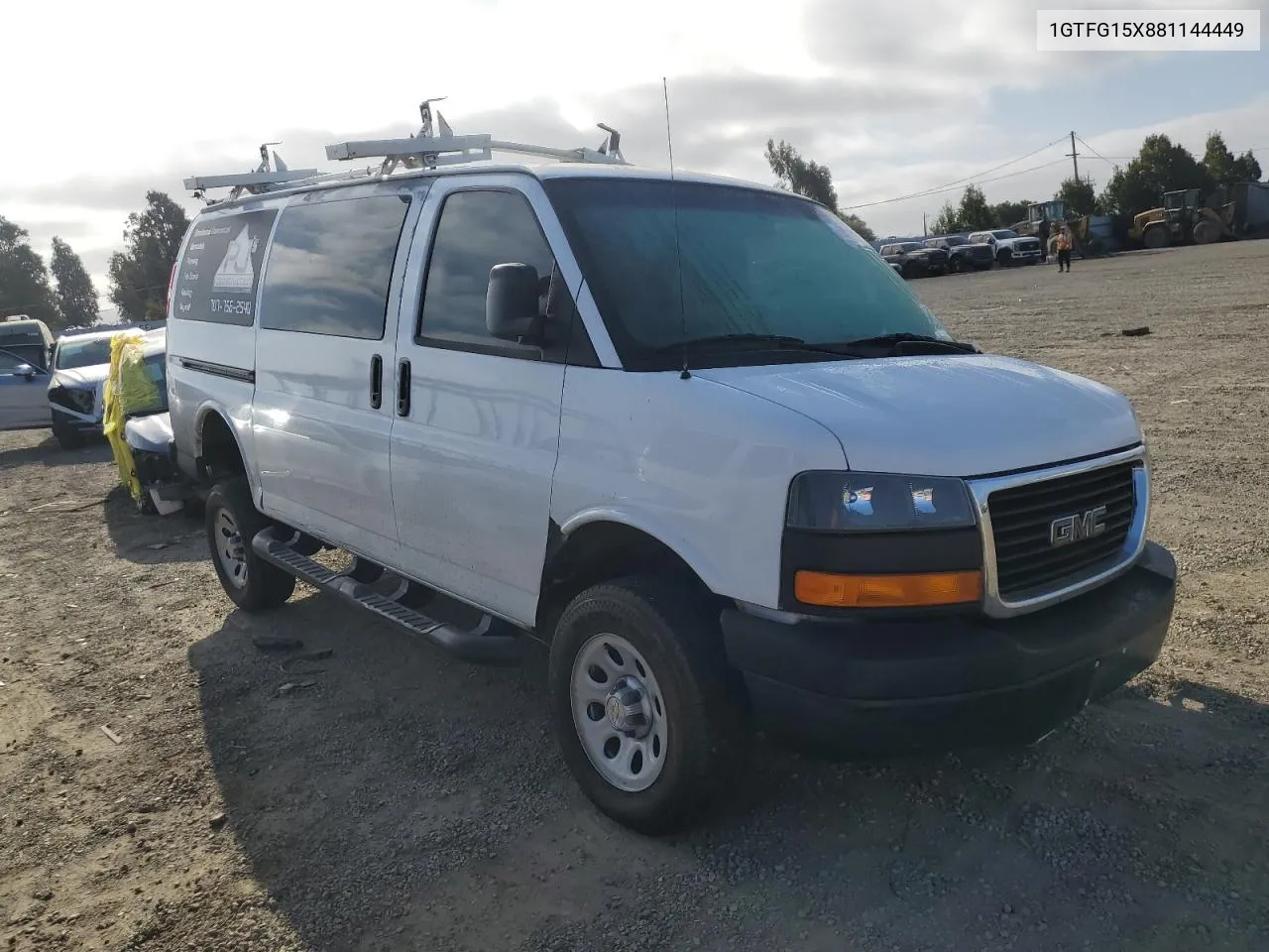 2008 GMC Savana G1500 VIN: 1GTFG15X881144449 Lot: 69313914