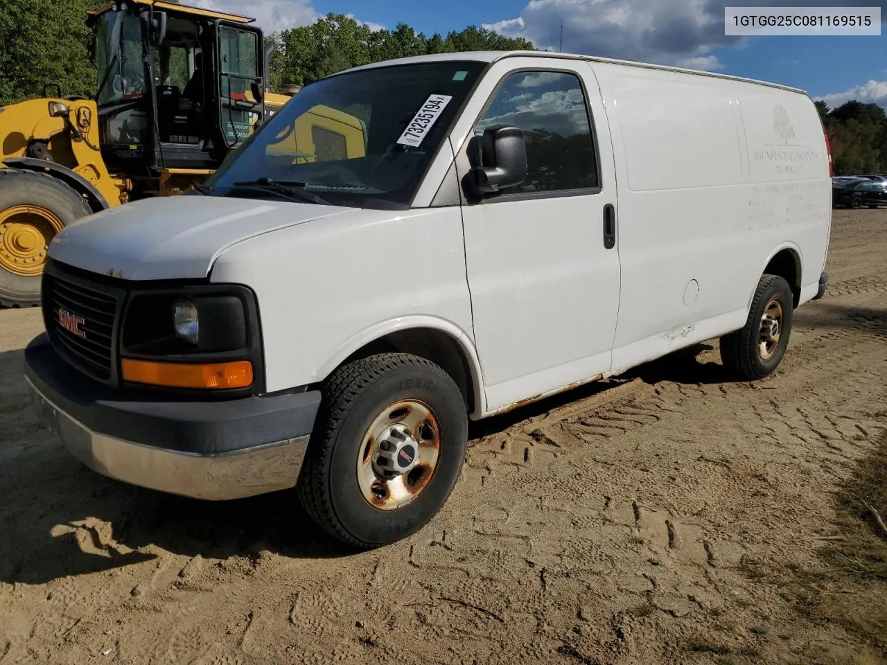 2008 GMC Savana G2500 VIN: 1GTGG25C081169515 Lot: 73235194