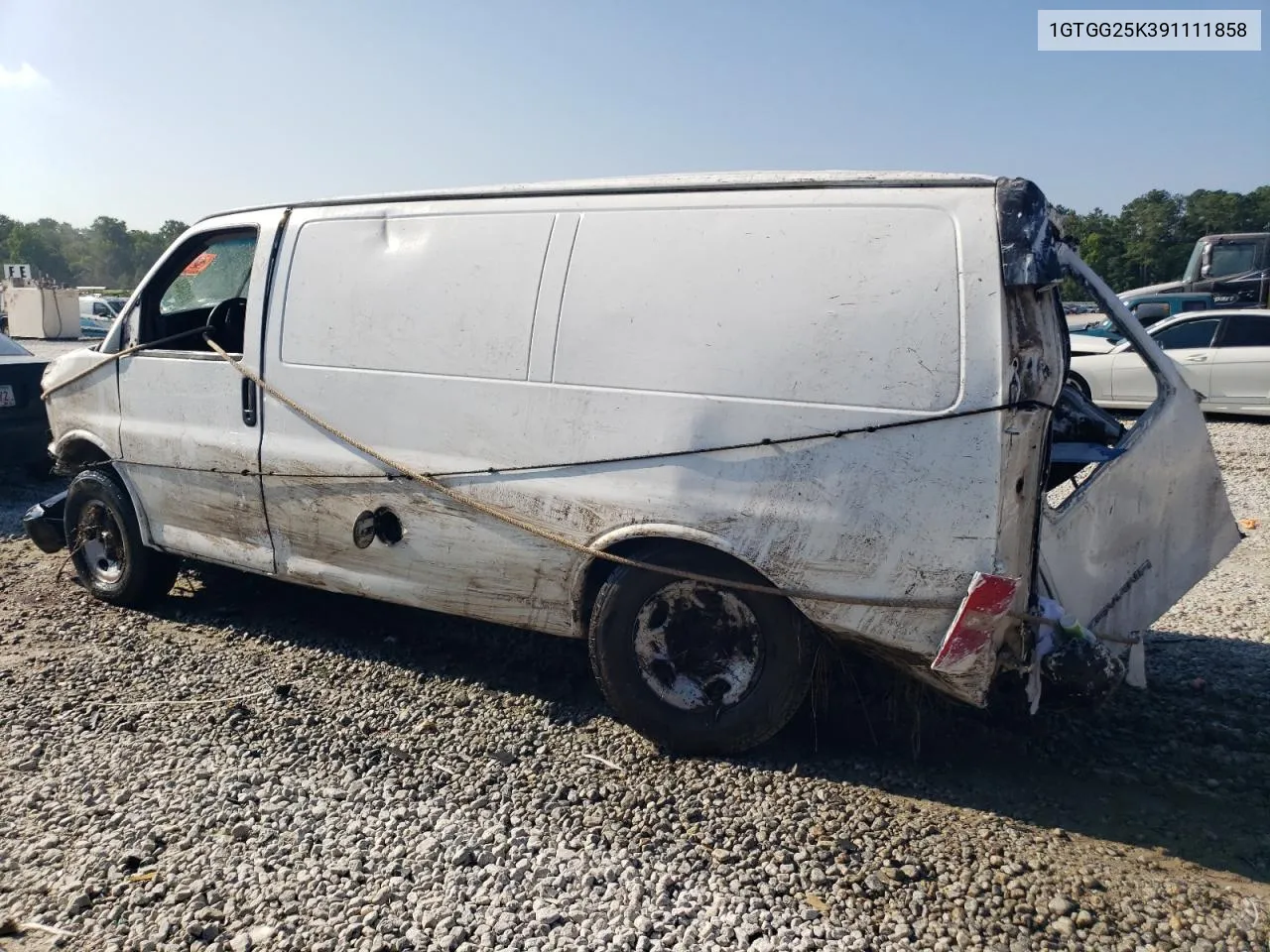 2009 GMC Savana G2500 VIN: 1GTGG25K391111858 Lot: 61894644