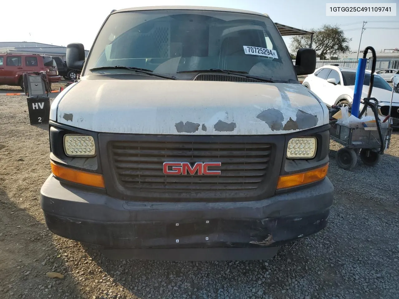 2009 GMC Savana G2500 VIN: 1GTGG25C491109741 Lot: 70725294