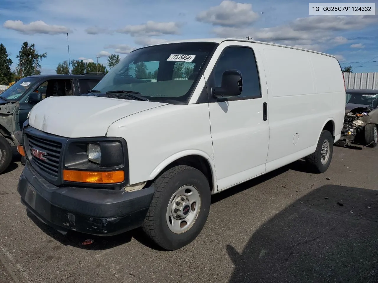 2009 GMC Savana G2500 VIN: 1GTGG25C791124332 Lot: 72819464