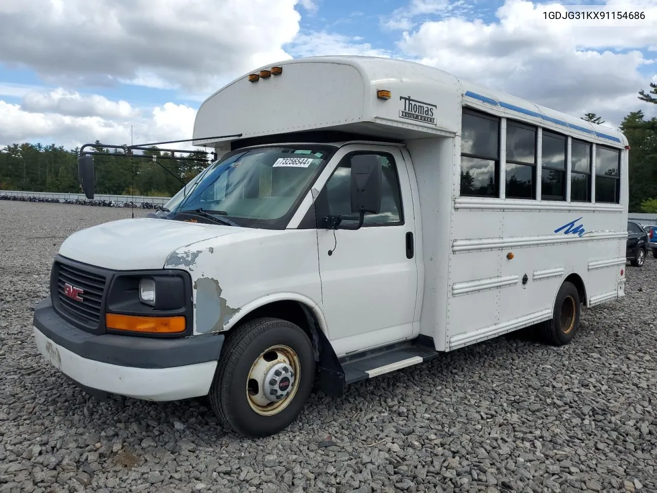 2009 GMC Savana Cutaway G3500 VIN: 1GDJG31KX91154686 Lot: 73256544