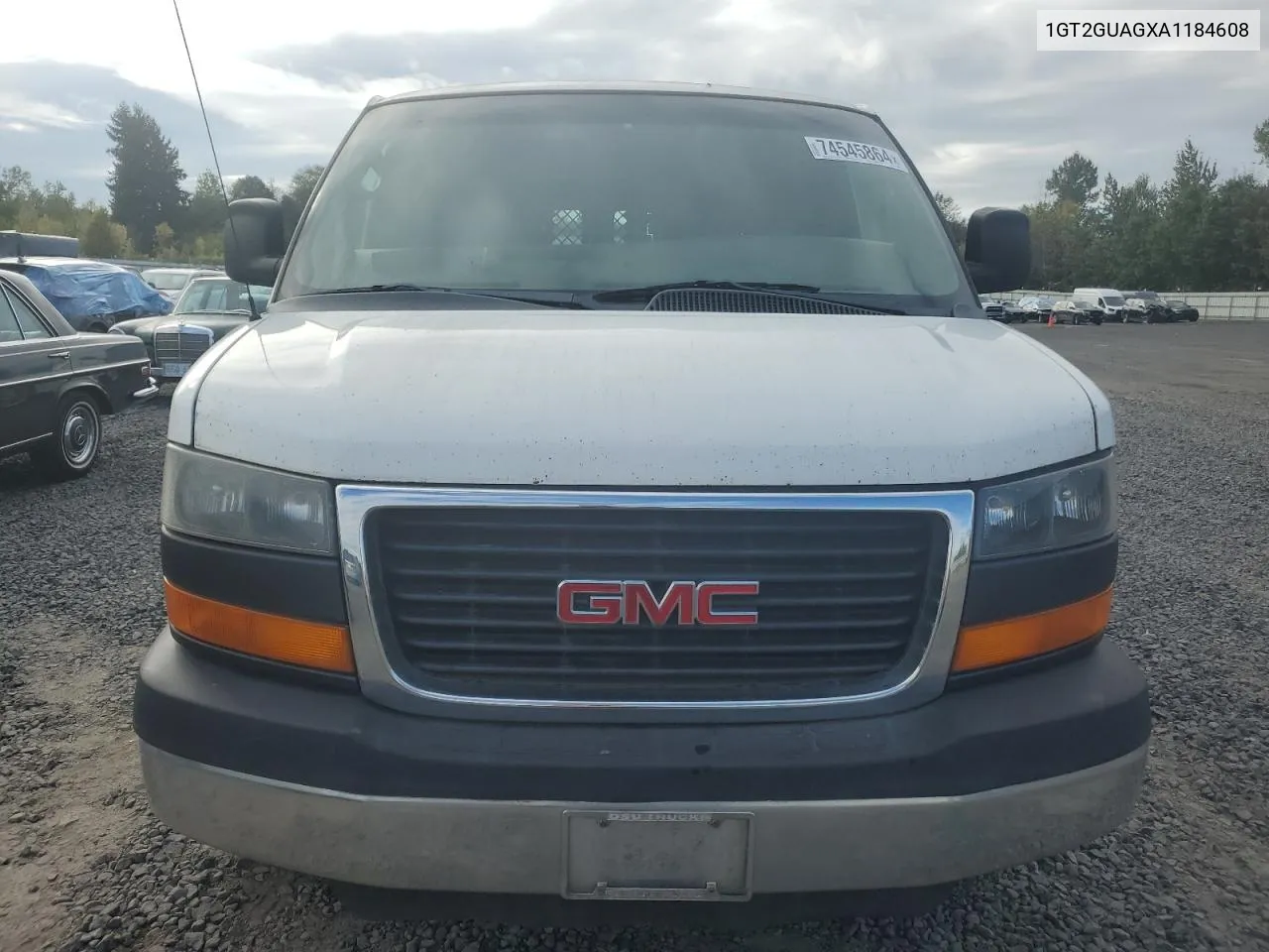 2010 GMC Savana G3500 VIN: 1GT2GUAGXA1184608 Lot: 74545864