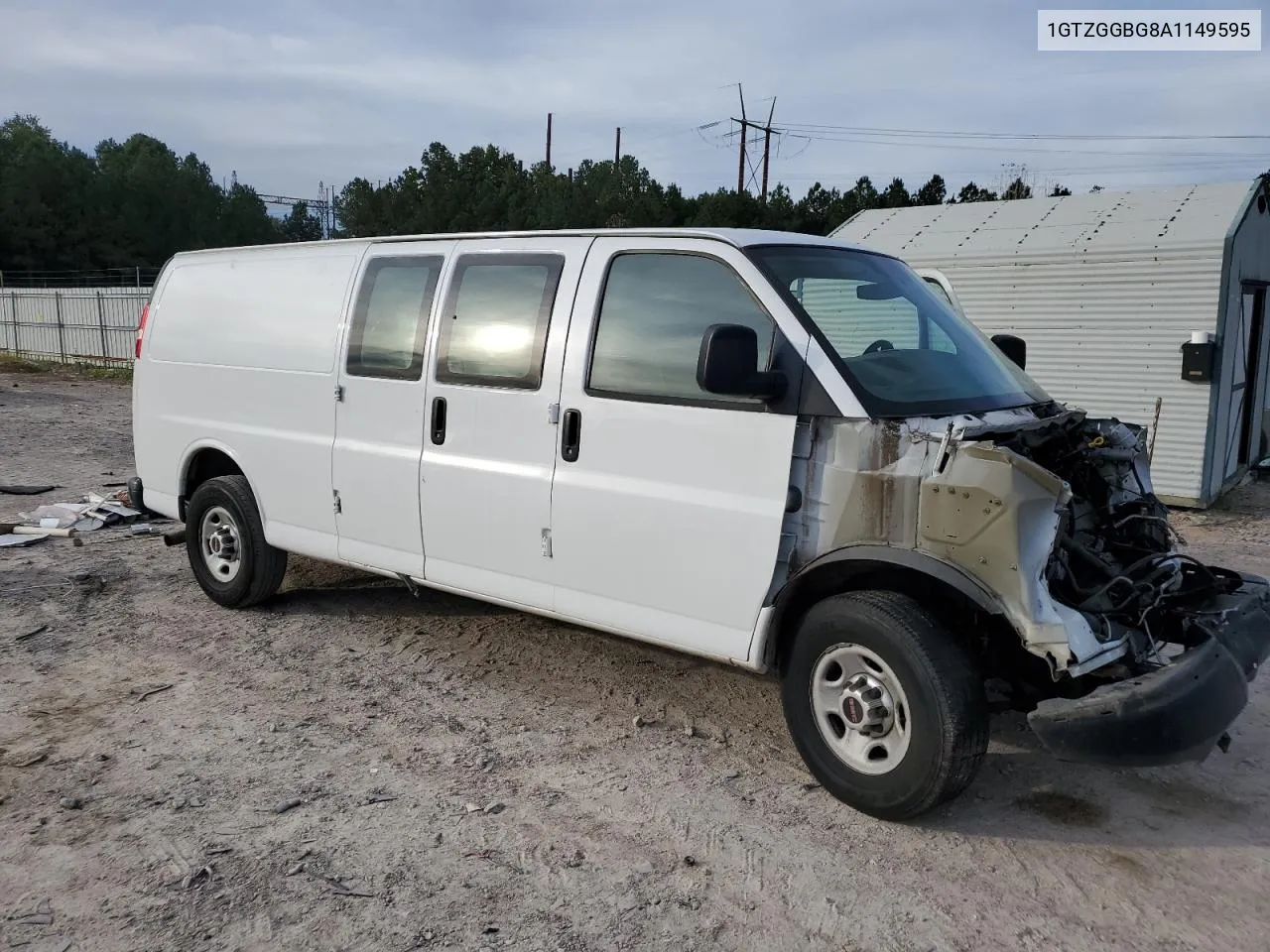 2010 GMC Savana G2500 VIN: 1GTZGGBG8A1149595 Lot: 74723124