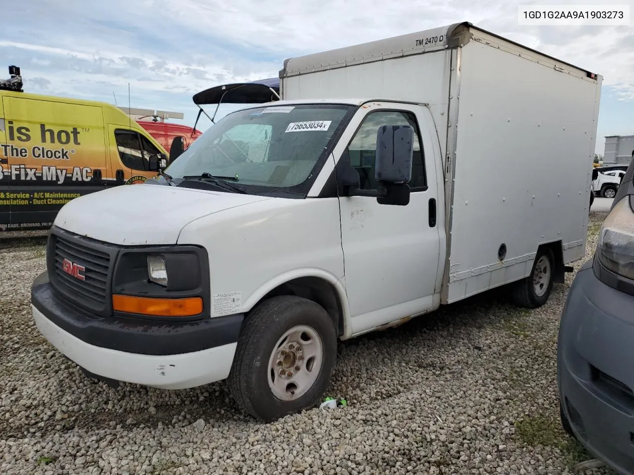 2010 GMC Savana Cutaway G3500 VIN: 1GD1G2AA9A1903273 Lot: 75653034